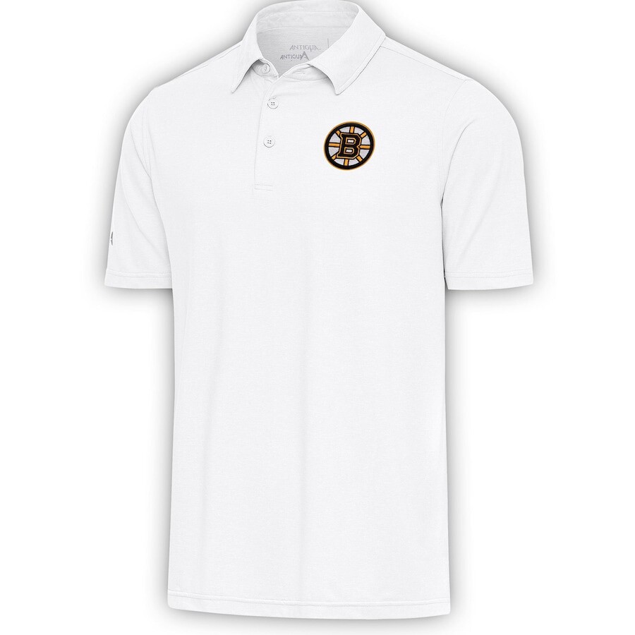 

Поло с коротким рукавом Antigua Boston Bruins, белый