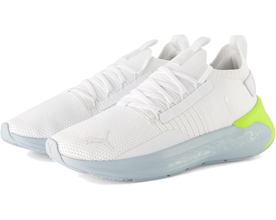 

Кроссовки PUMA Softride Symmetry Fuzion, цвет Puma White/Fizzy Apple