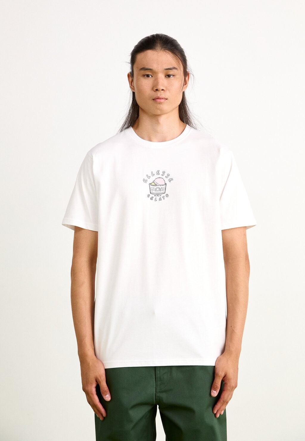 

Футболка с принтом STRADONE Ellesse, белый