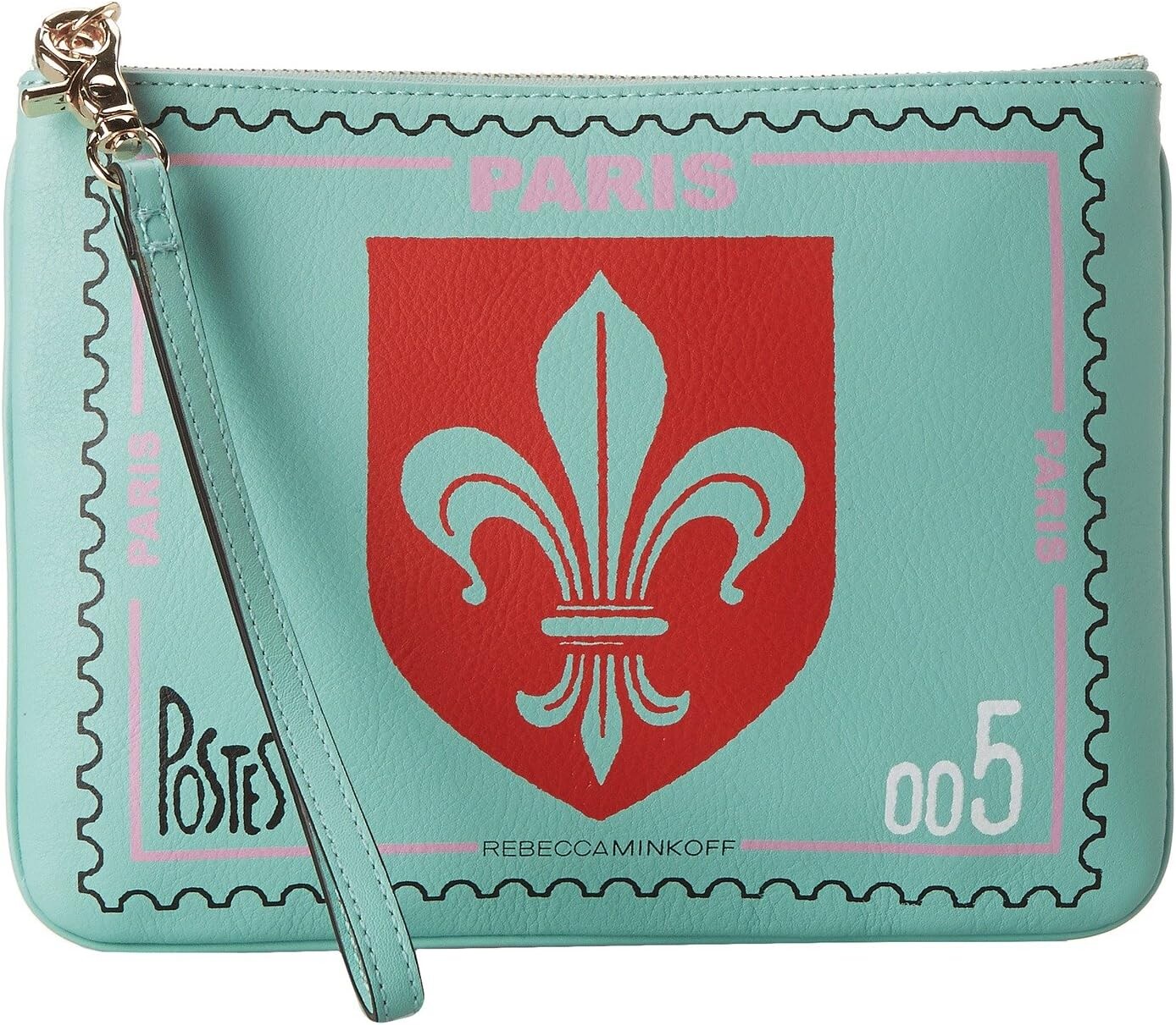 

Сумка Rebecca Minkoff Paris Travel Pouch, цвет Minty