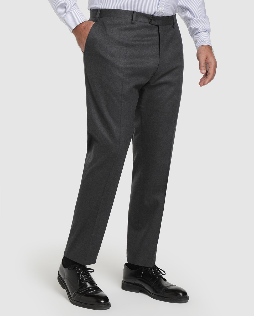 Брюки Mirto мужские обычные серые больших размеров Mirto, серый брюки классические серые button blue