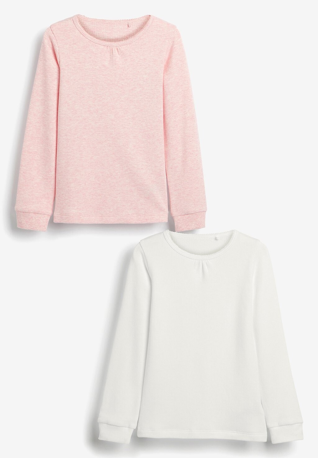 

Рубашка с длинным рукавом 2 PACK Next, цвет pink