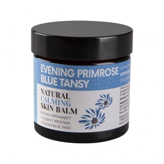 Натуральный успокаивающий бальзам с маслом вечерней примулы и маслом голубой пижмы для кожи при экземе, 60 мл Beaute Marrakech
