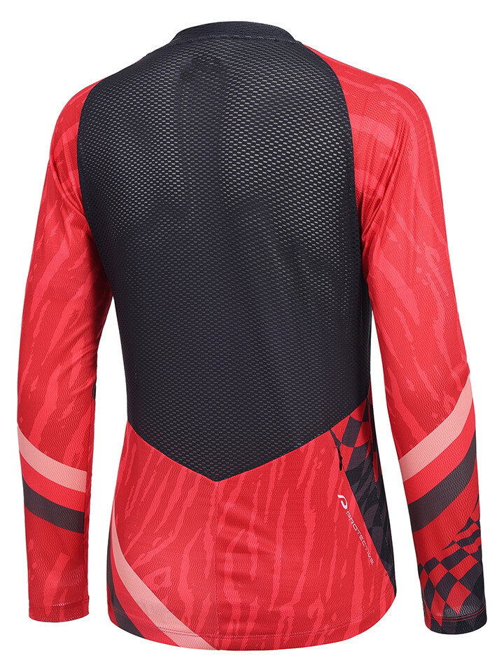 

Лонгслив Protective Fahrradshirt So Fly, красный