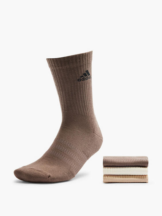 

Упаковка из 3 носков. Adidas, коричневый