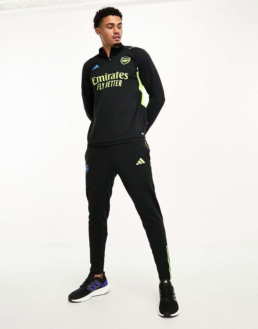 

Черная спортивная футболка adidas Football Arsenal fc, Черный