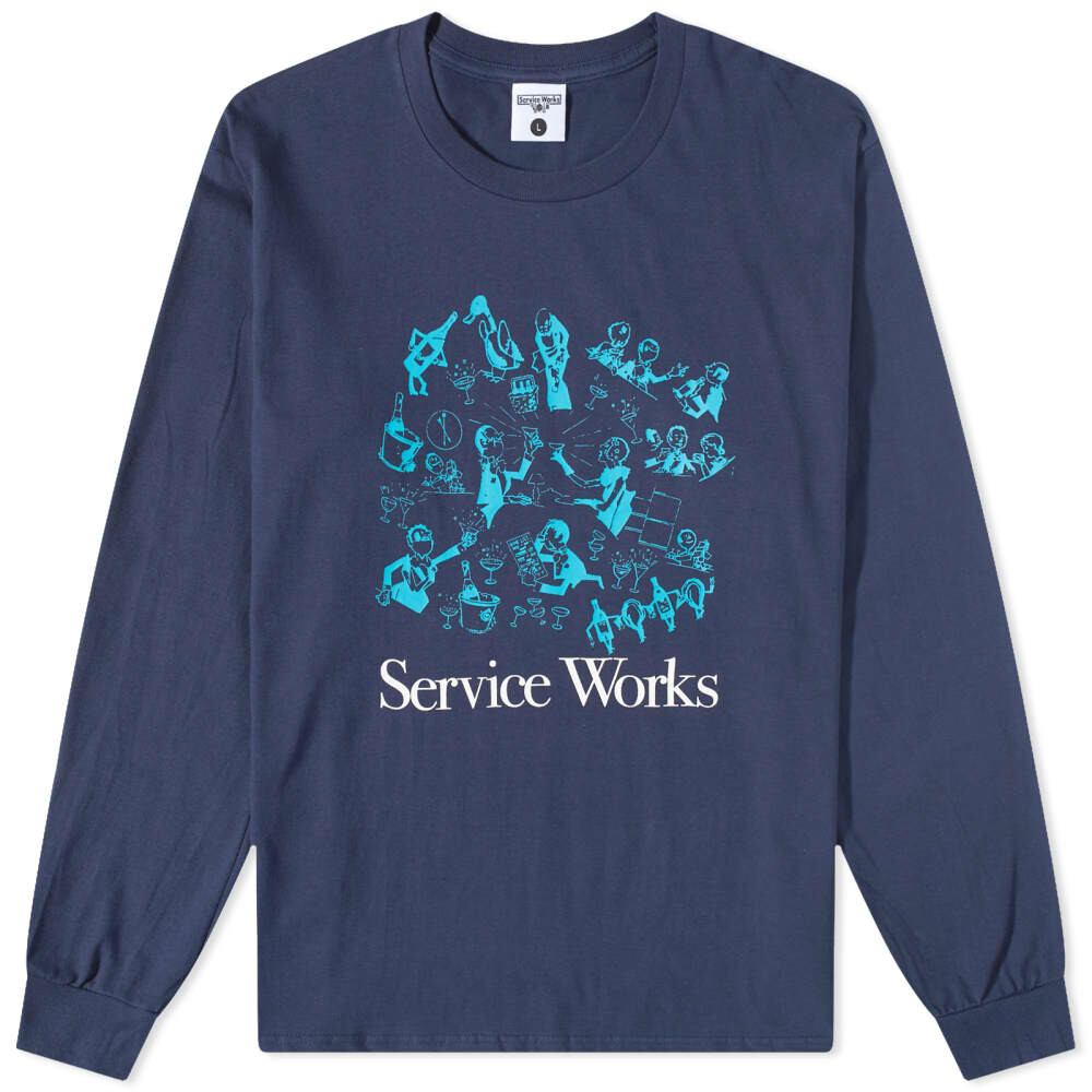 Футболка Soirée с длинными рукавами Service Works