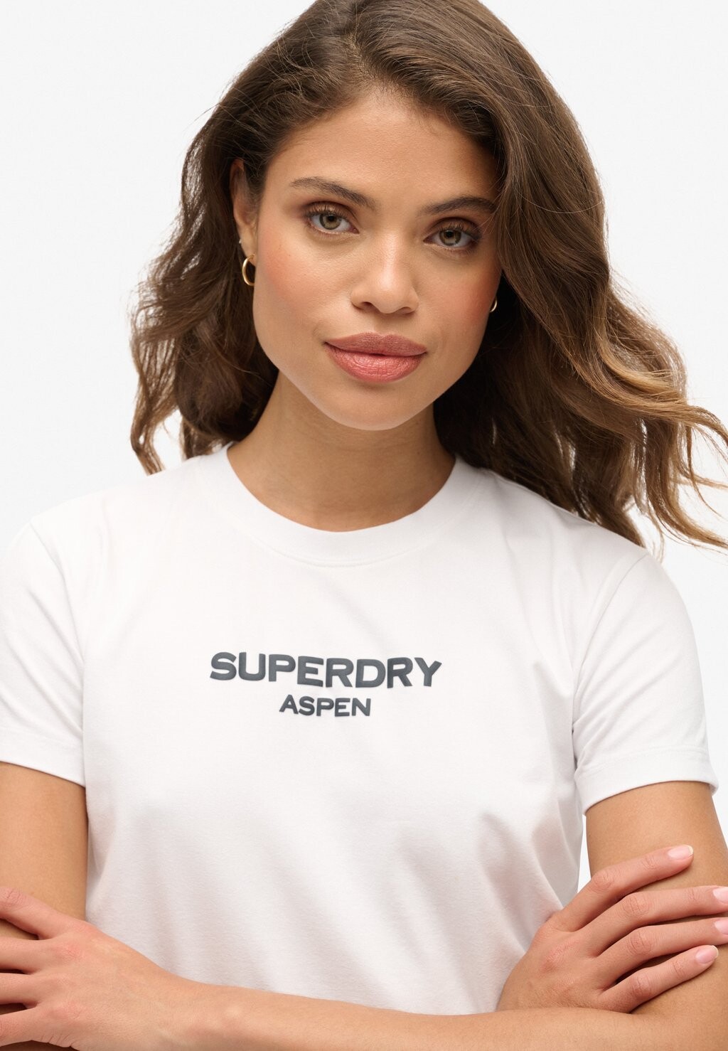 

Футболка с принтом SPORT LUXE GRAPHIC Superdry, белый