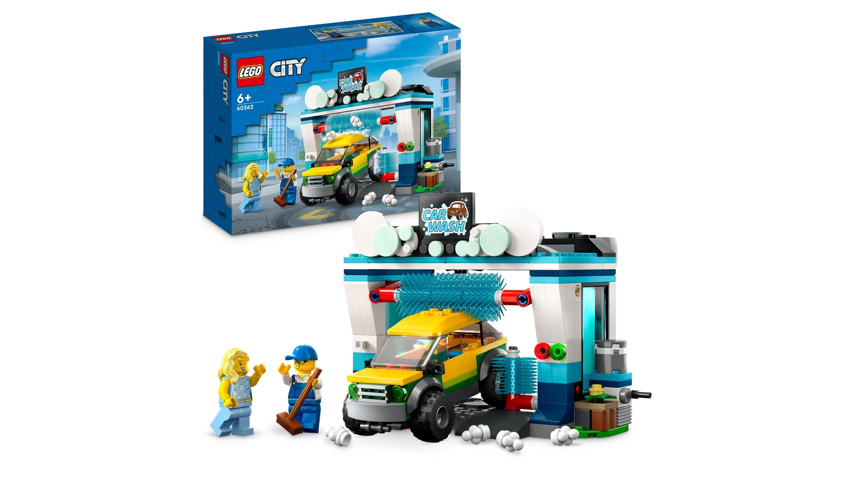 цена Lego City Автомойка