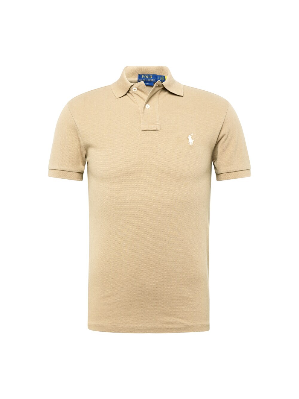 

Узкая футболка Polo Ralph Lauren, бежевый