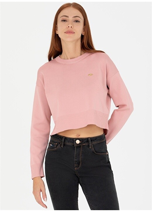 

Укороченный топ с круглым вырезом U.S. Polo Assn.