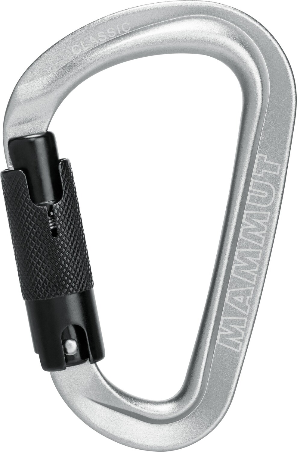 

Классический карабин HMS Twistlock Plus Mammut, серый