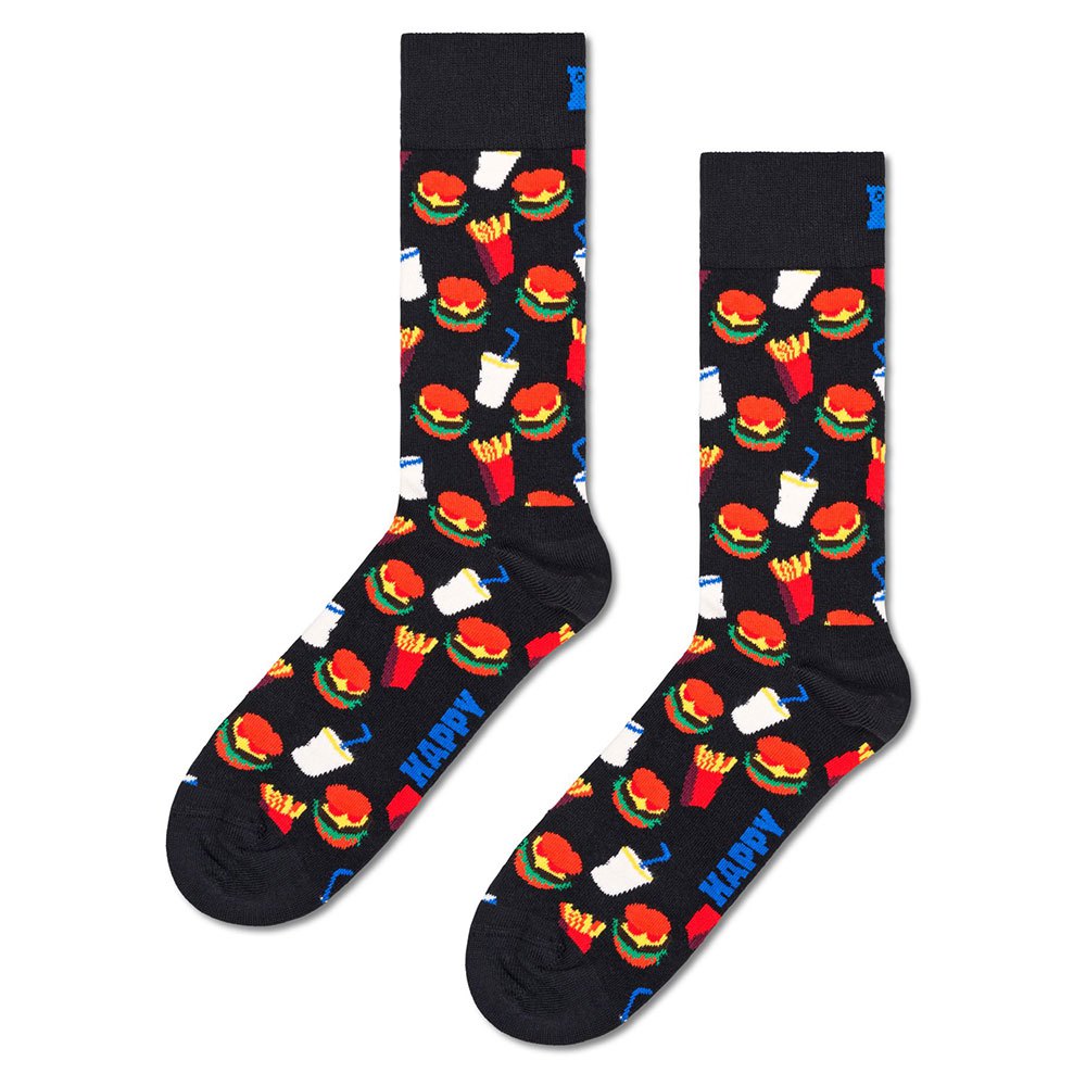 Носки Happy Hamburger Half, разноцветный носки happy socks носки hamburger 6000
