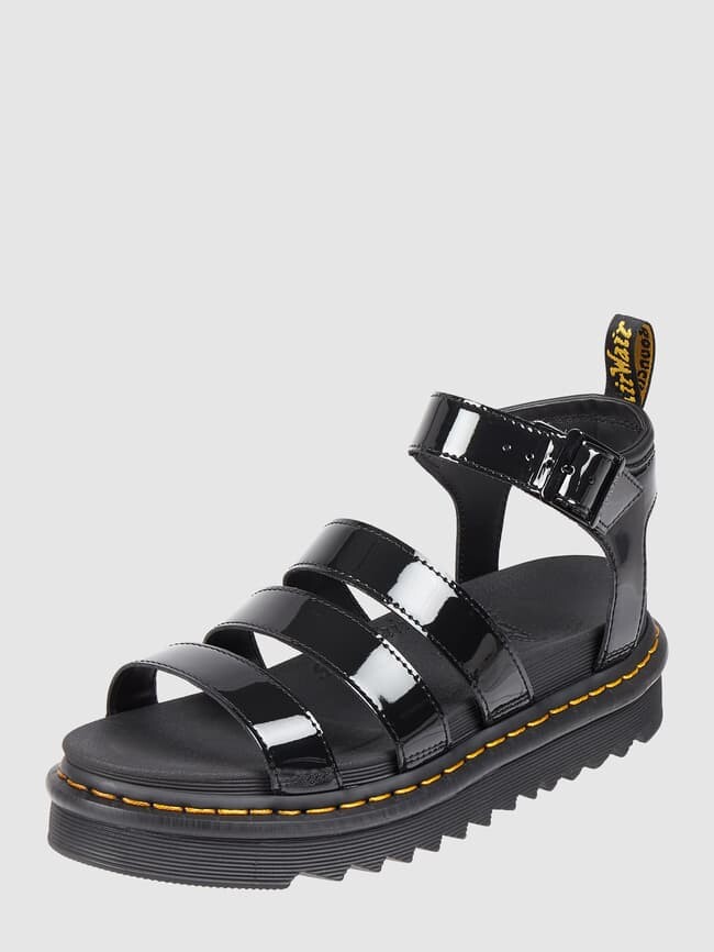 

Кожаные босоножки модель "Блэр" Dr. Martens, черный