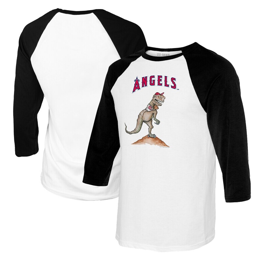 

Футболка с длинным рукавом Tiny Turnip Los Angeles Angels, белый