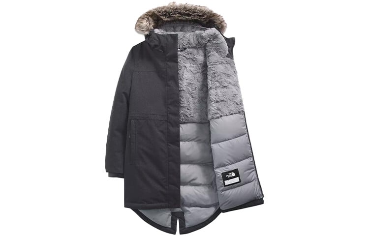 

Детская парка THE NORTH FACE, цвет Medium Gray