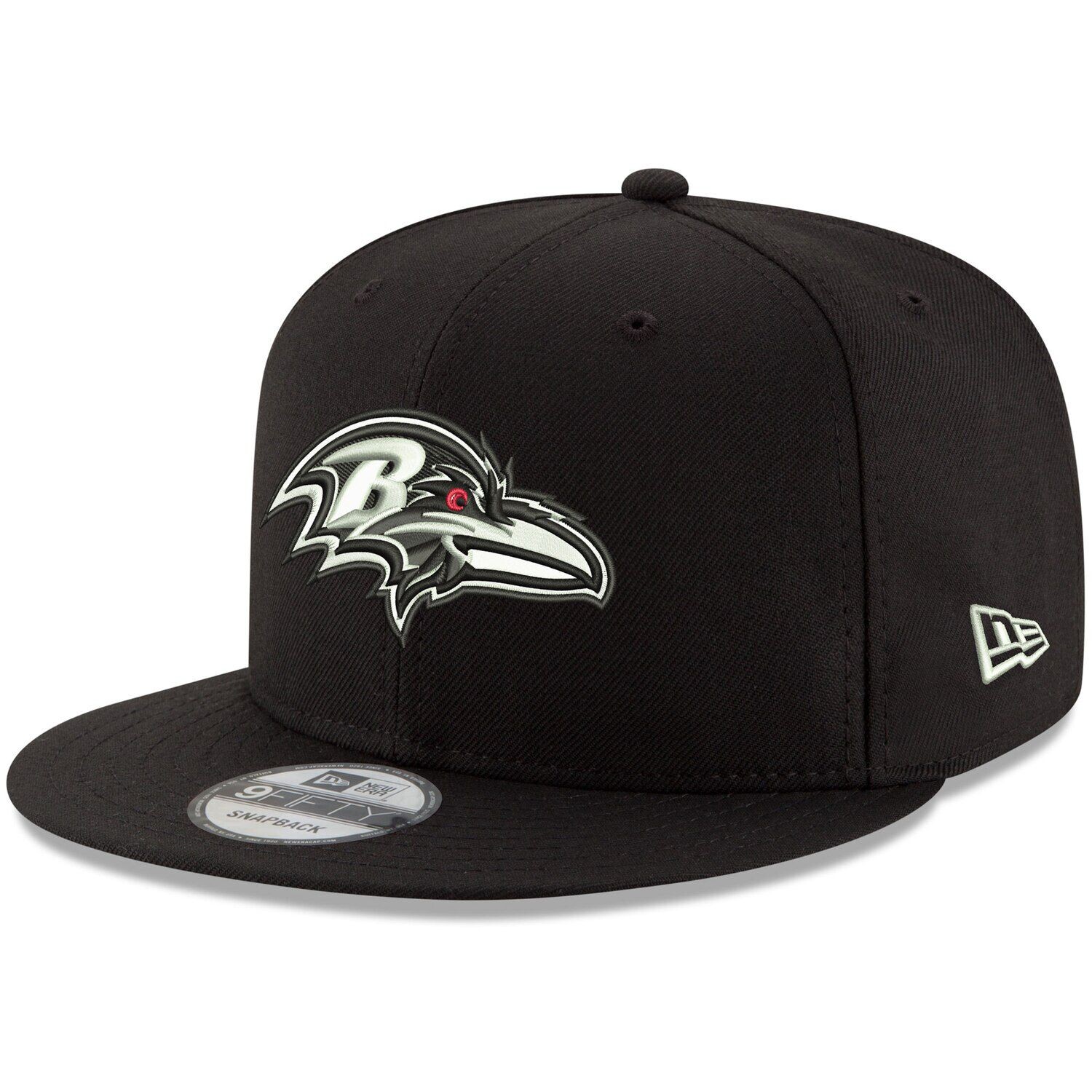 

Мужская регулируемая кепка New Era Black Baltimore Ravens B-Dub 9FIFTY