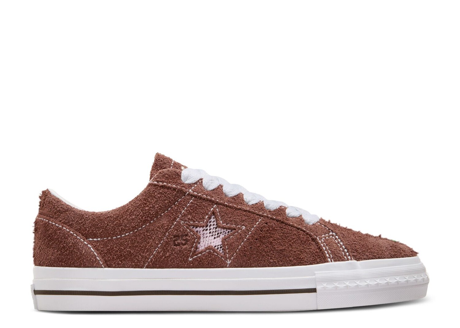 

Кроссовки Converse Quartersnacks X One Star Pro Low 'Dark Clove', коричневый