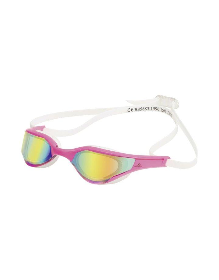 цена Зеркальные очки для плавания Speedblue Aquafeel, розовый