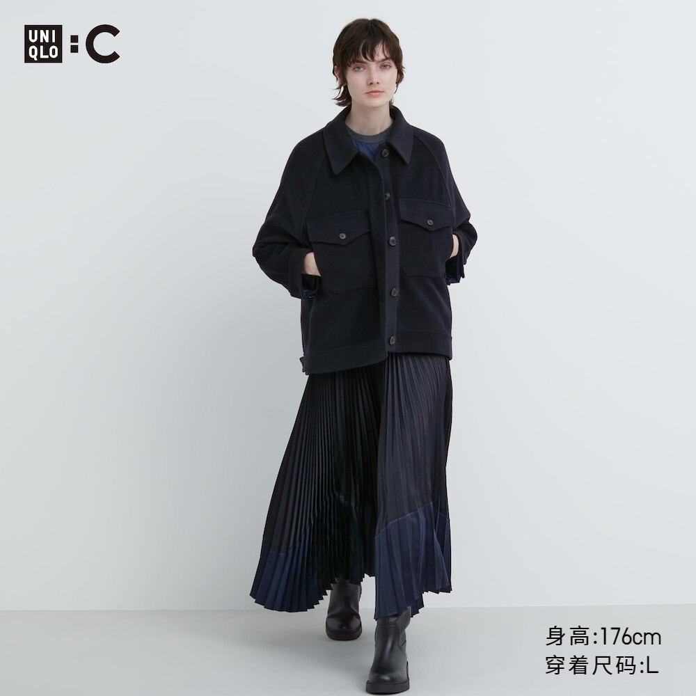 

Женская одежда Uniqlo с цветными блоками, черный