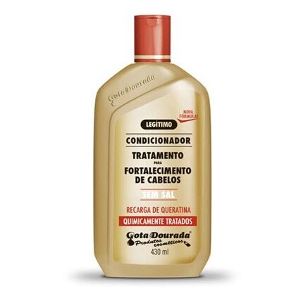 

Кондиционер Tropfen Dourada Keratin Charging Time 430 мл Gota Dourada