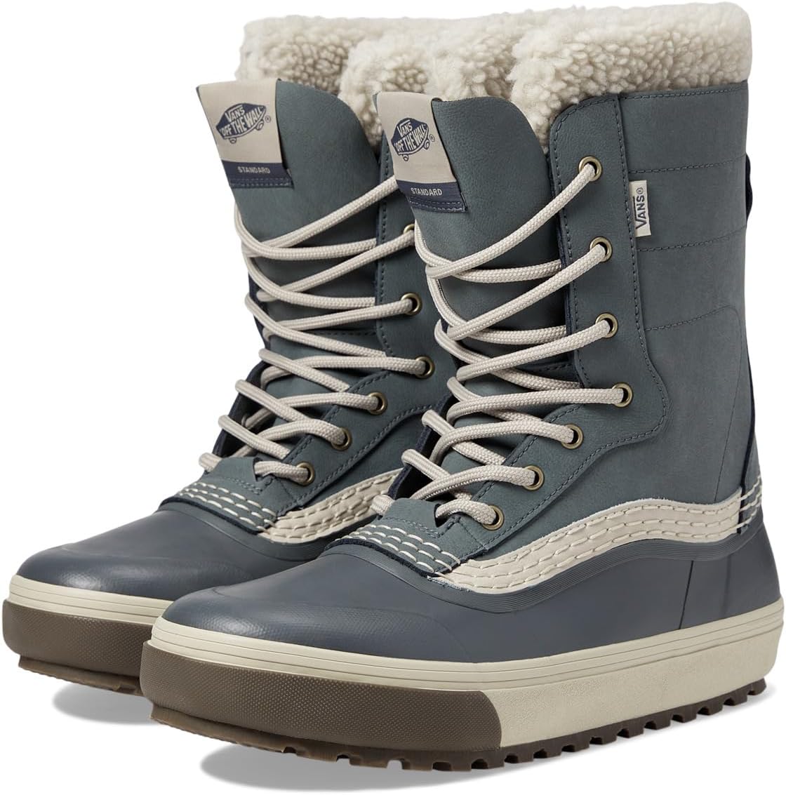 цена Зимние ботинки Standard Snow MTE Vans, серый