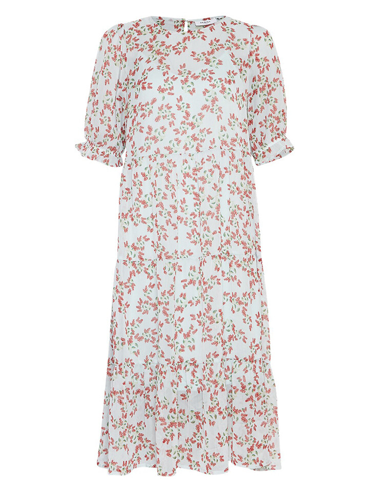 

Платье MOSS COPENHAGEN Satina, цвет Hellblau/Rot