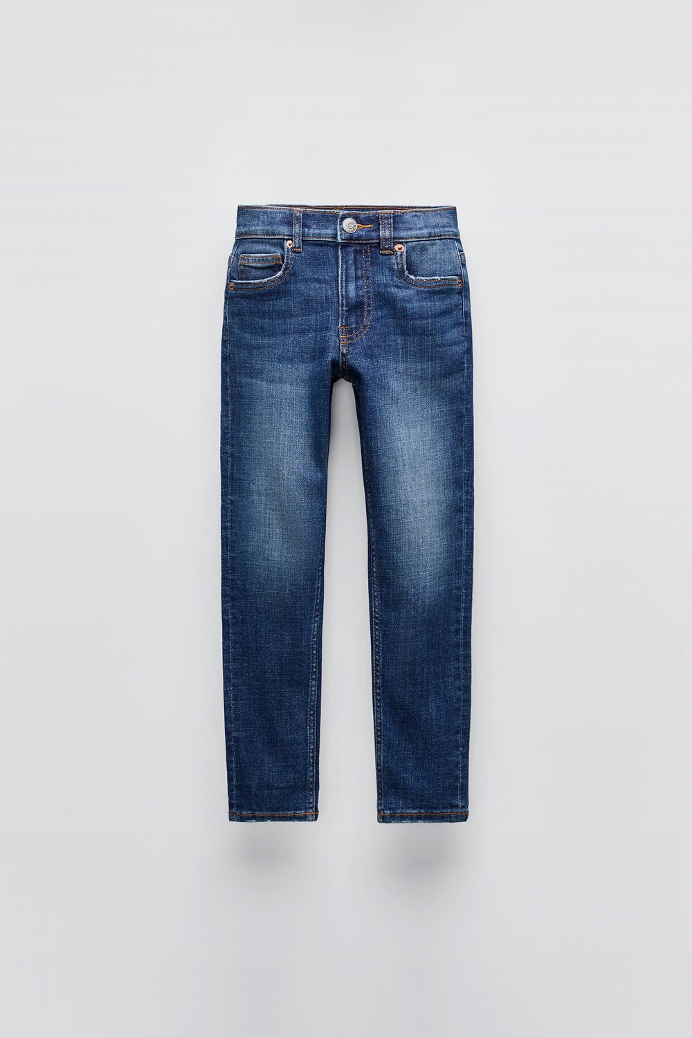 

Узкие джинсы ZARA, синий