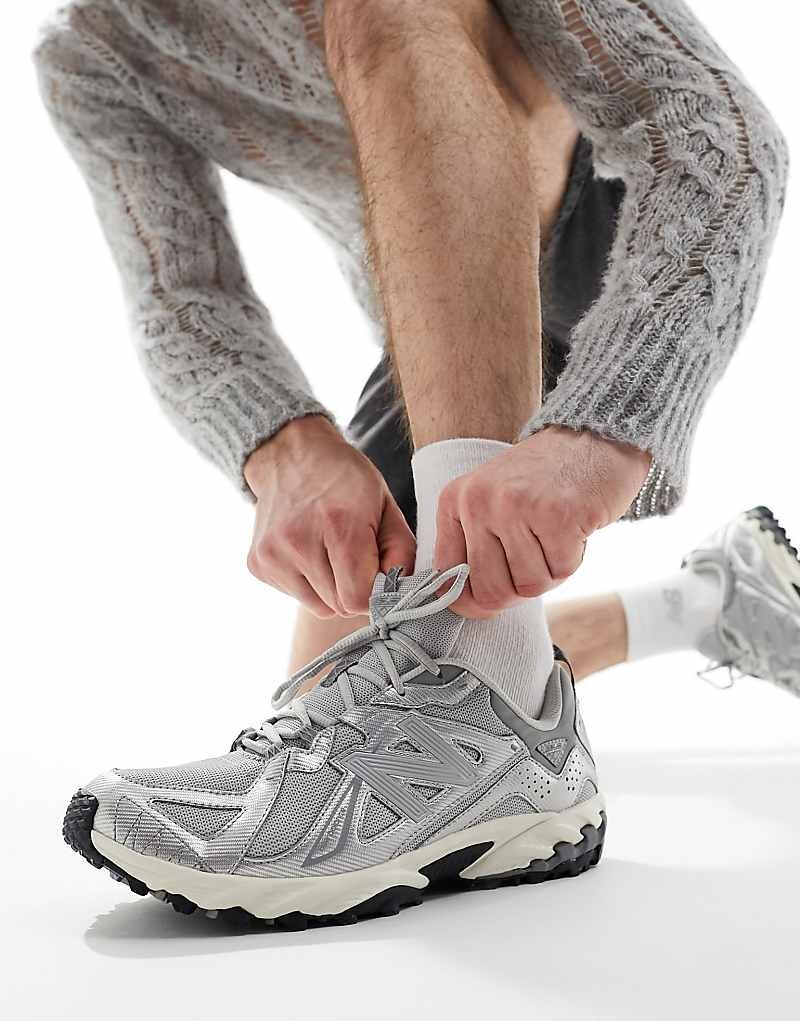 

New Balance 610 – кроссовки цвета Silber
