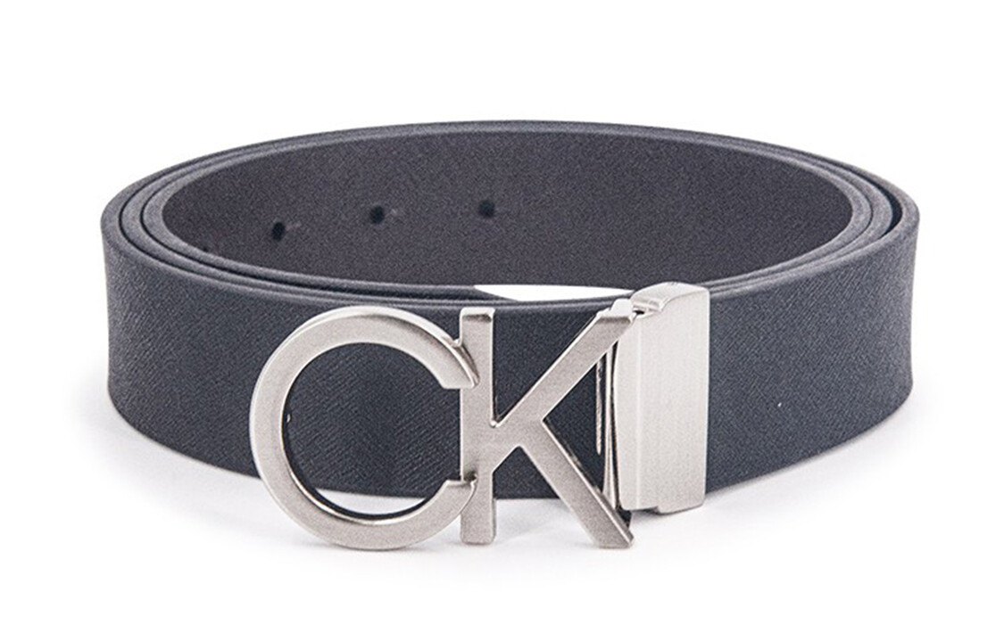 

CALVIN KLEIN Мужской кожаный ремень шириной 3,5 см, черный