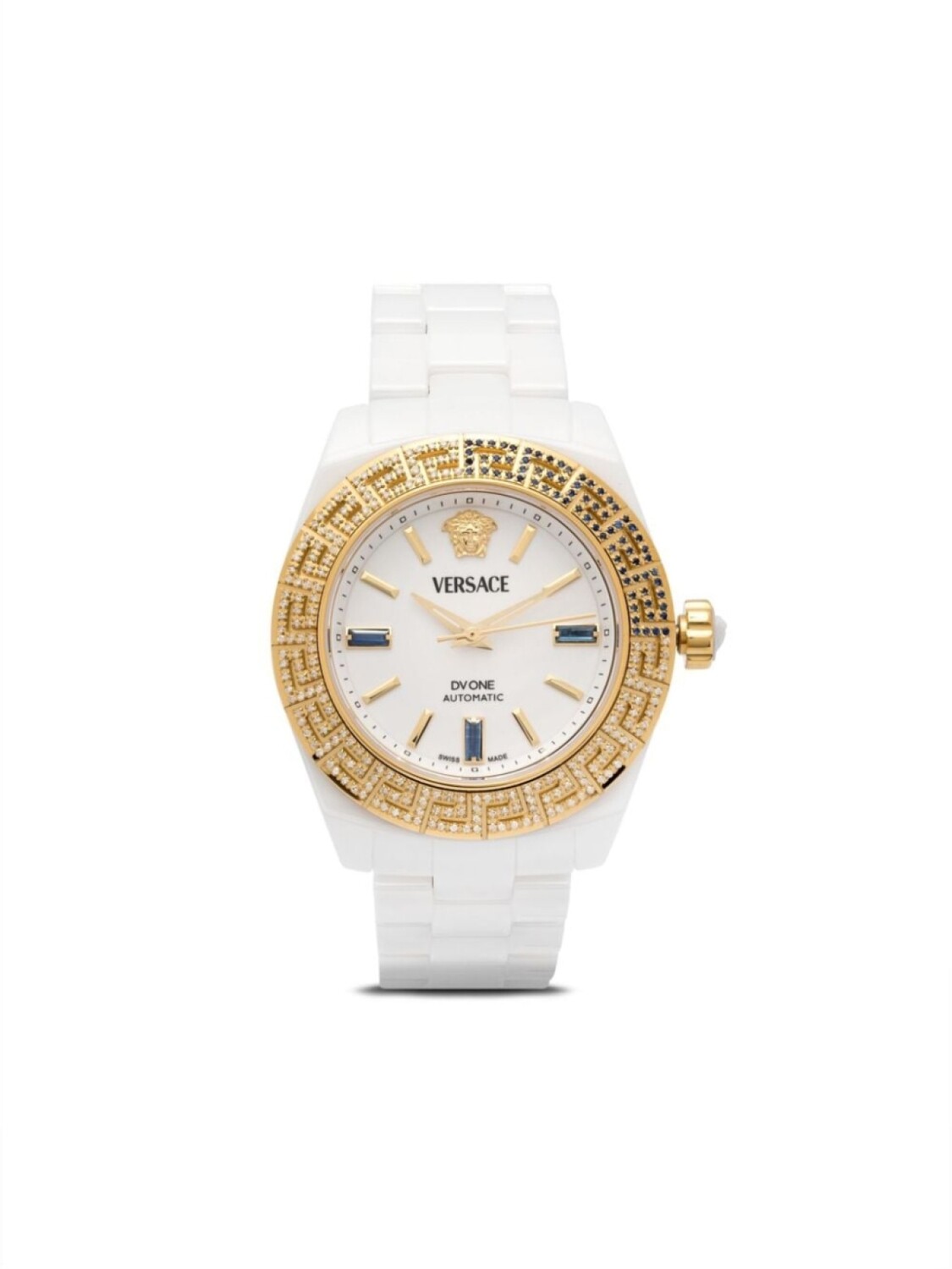 

Versace наручные часы DV One 40 мм, золотистый