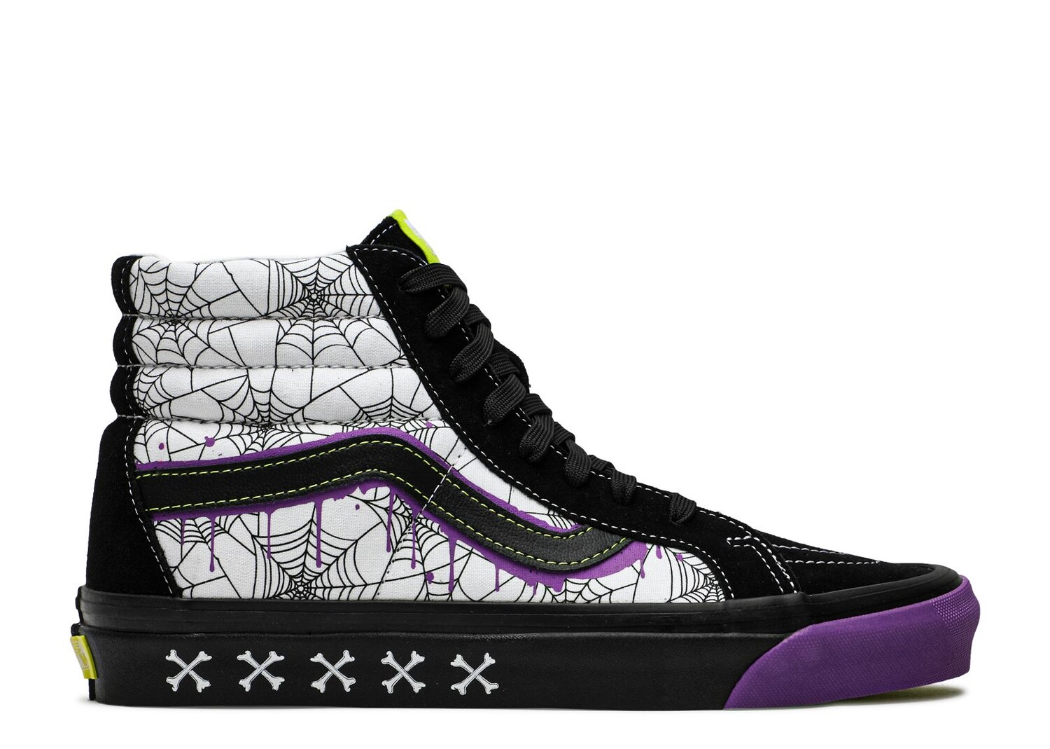 Кроссовки Vans Size? X Sk8 Hi 38 Dx 'Halloween', черный кеды vans bape x sk8 hi 38 dx lined camo черный