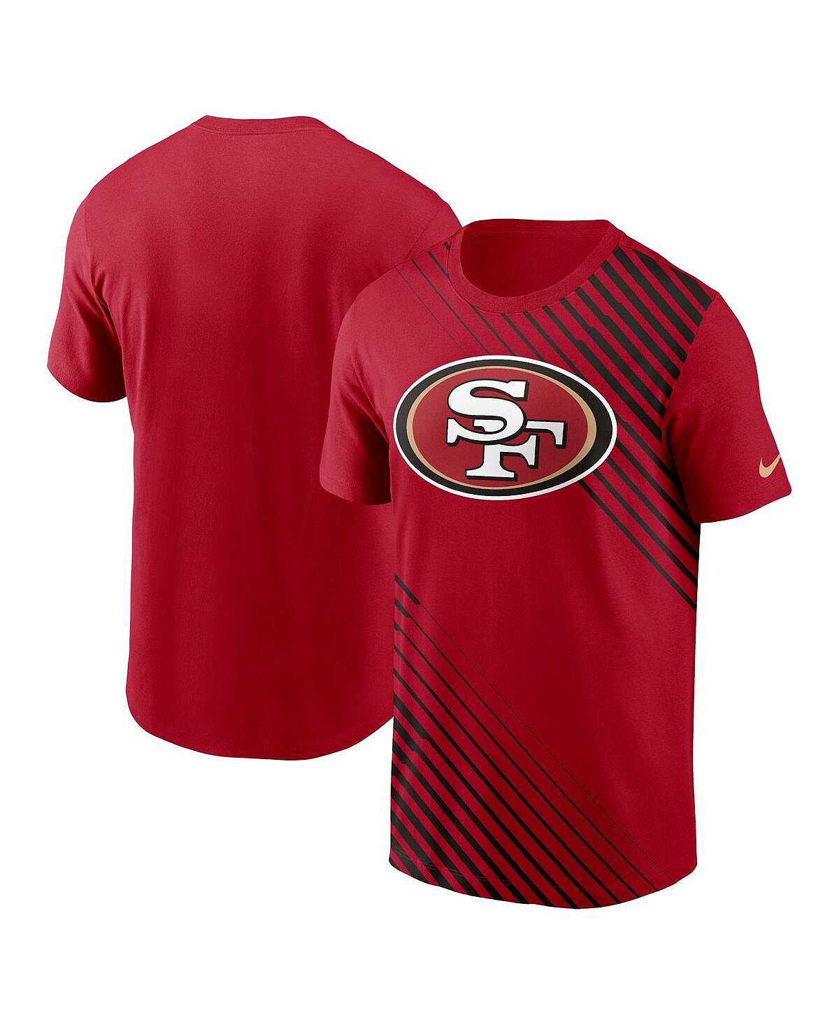 

Мужская футболка Scarlet San Francisco 49ers Yard Line Fashion Asbury Nike