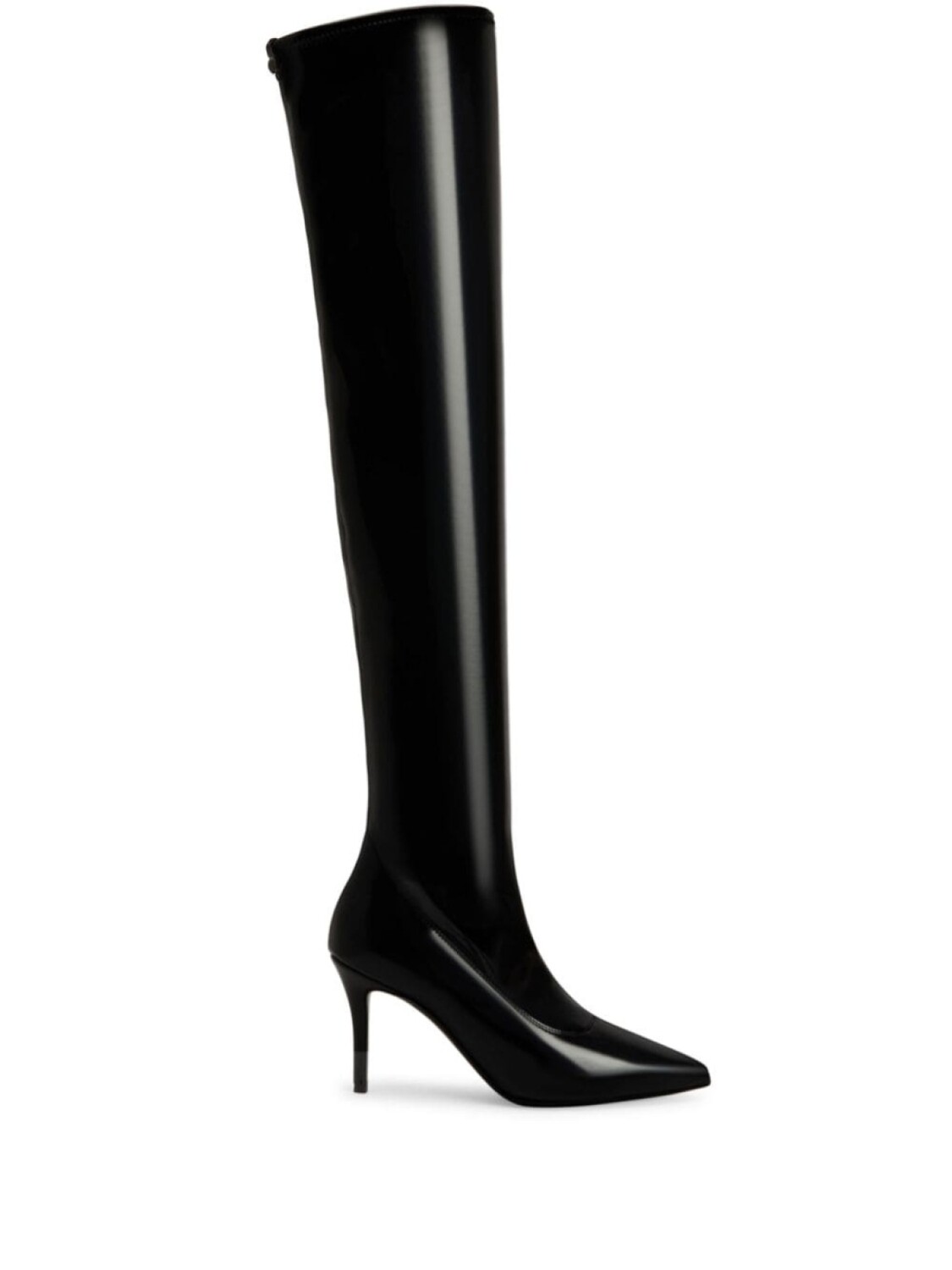 

Giuseppe Zanotti лакированные сапоги Makanzie, черный