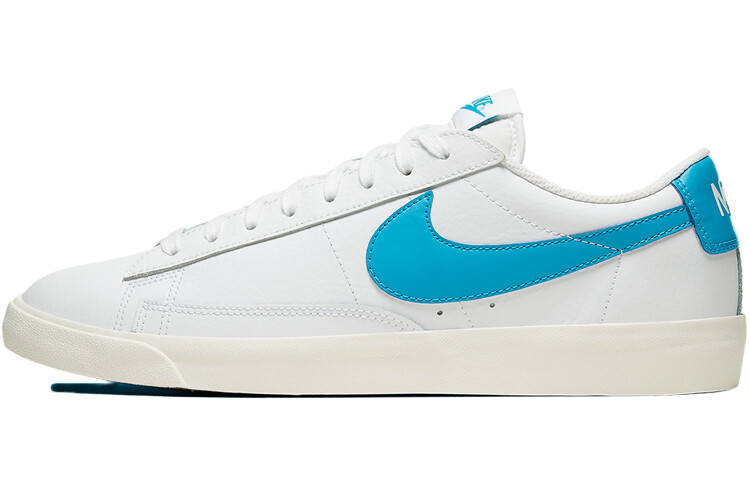 

Низкие кроссовки Nike Blazer для скейтбординга унисекс Белый/Синий лазер/Парус