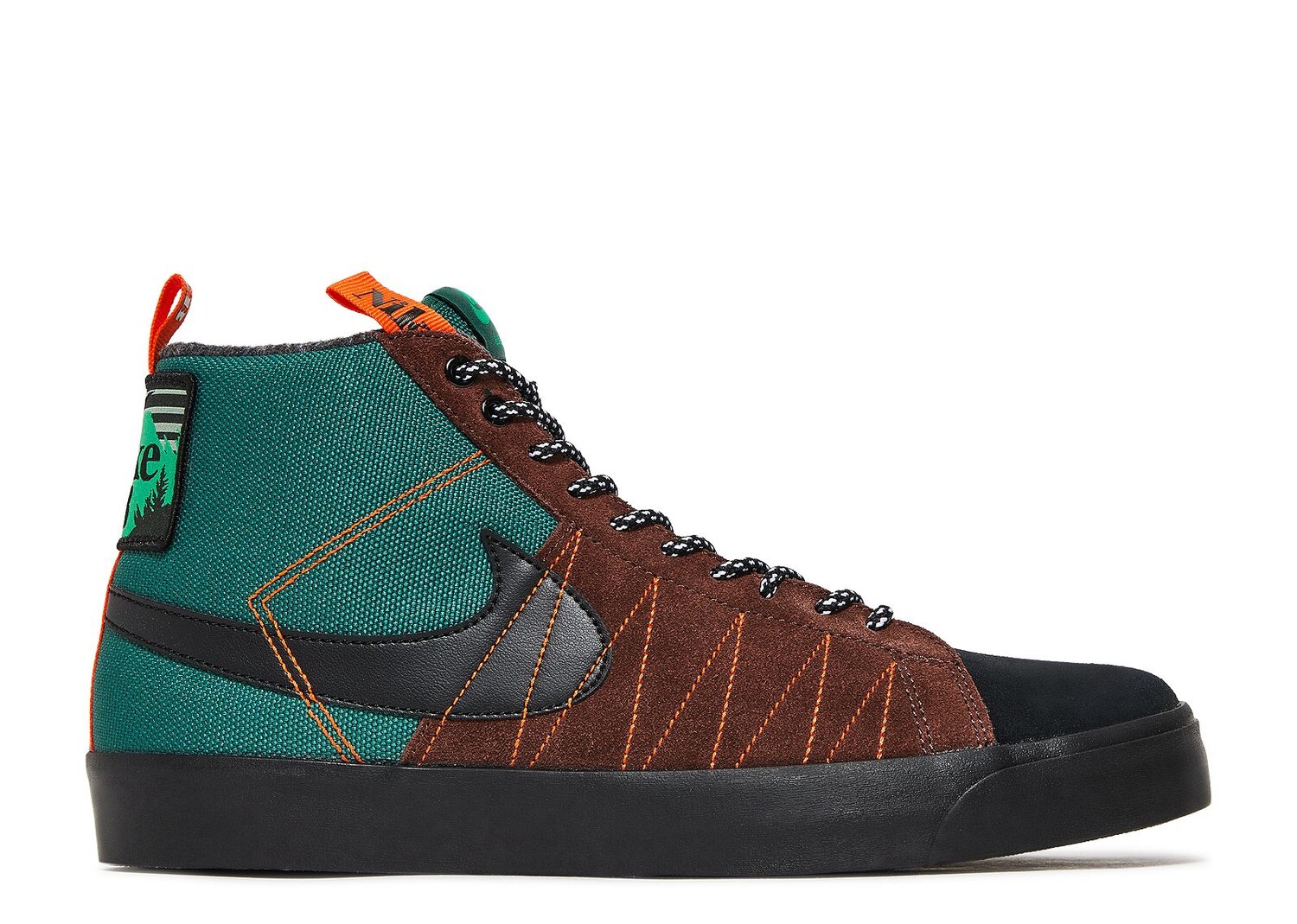 

Кроссовки Nike Blazer Mid Premium Sb 'Acclimate Pack - Noble Green', зеленый