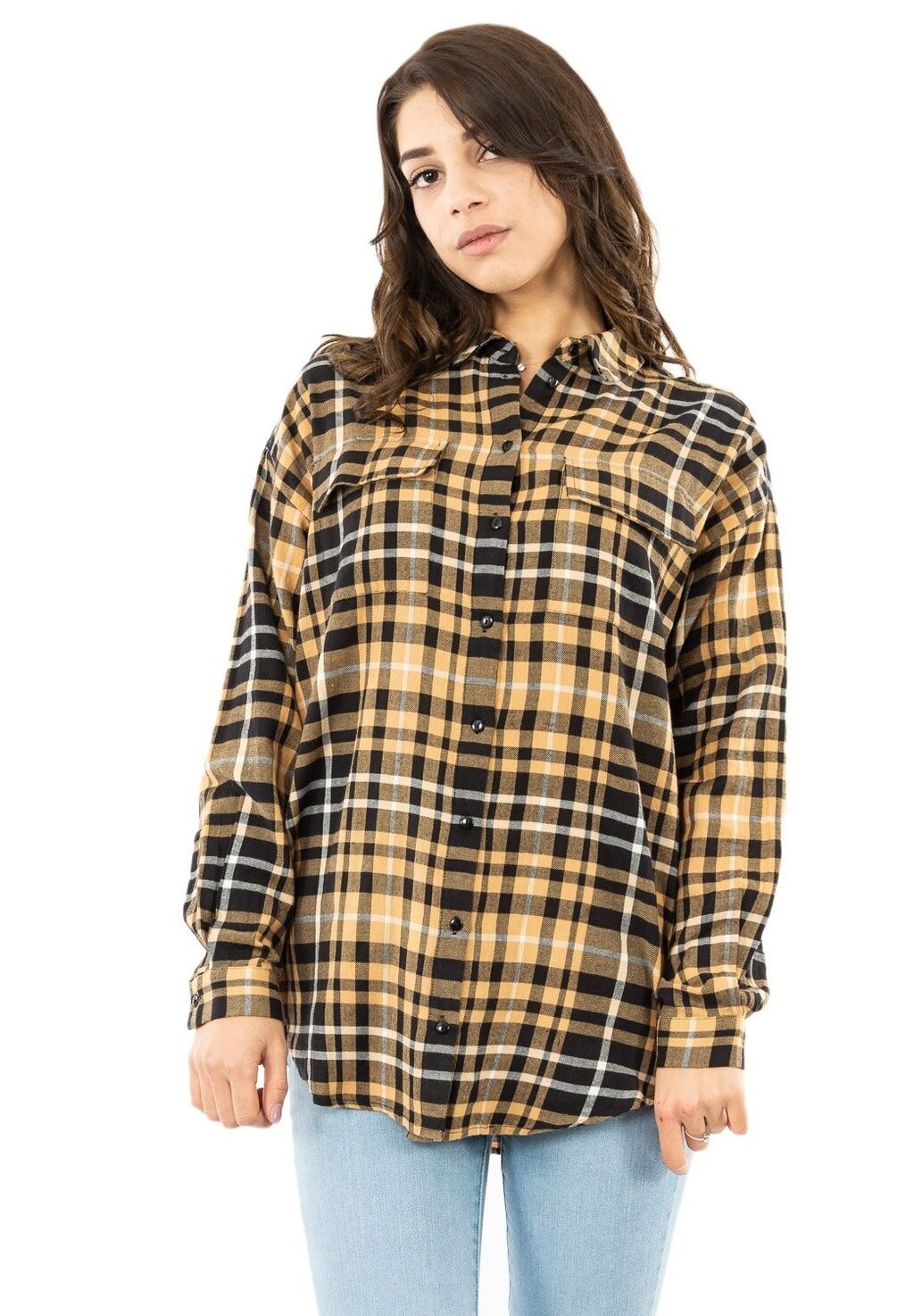 

Рубашка Vero Moda, бежевый