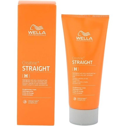 Professionals Крем выпрямляющий Straight H Creatine+ для мелированных и очень чувствительных волос 200мл, Wella