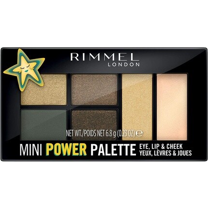 

Mini Power Palette Ультрапигментированные тени для век 4-в-1 7G - Boss Babe, Rimmel