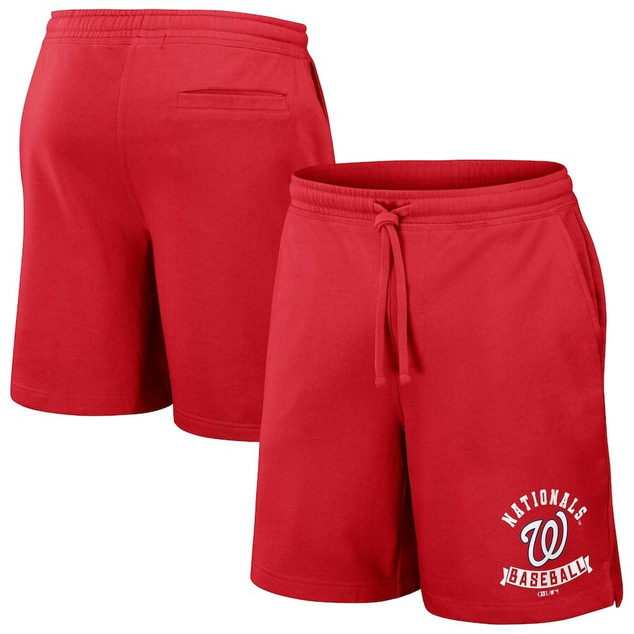 

Шорты Darius Rucker Collection by Fanatics Washington Nationals, красный