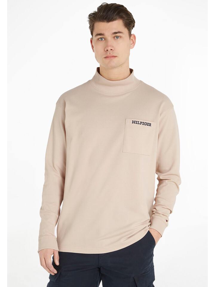 

Лонгслив Tommy Hilfiger, песочный