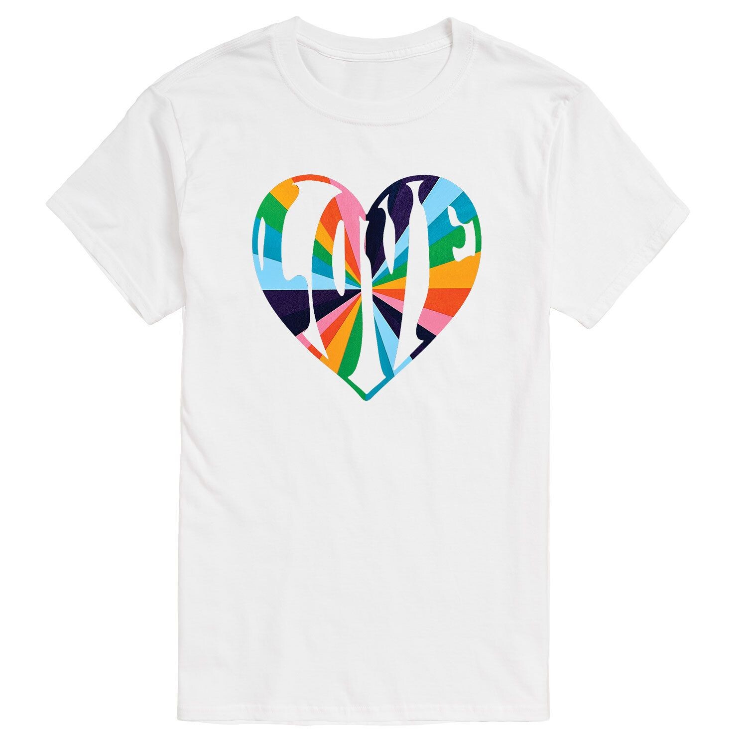 

Взрослая футболка Kelly Styne Love In A Heart Licensed Character, белый