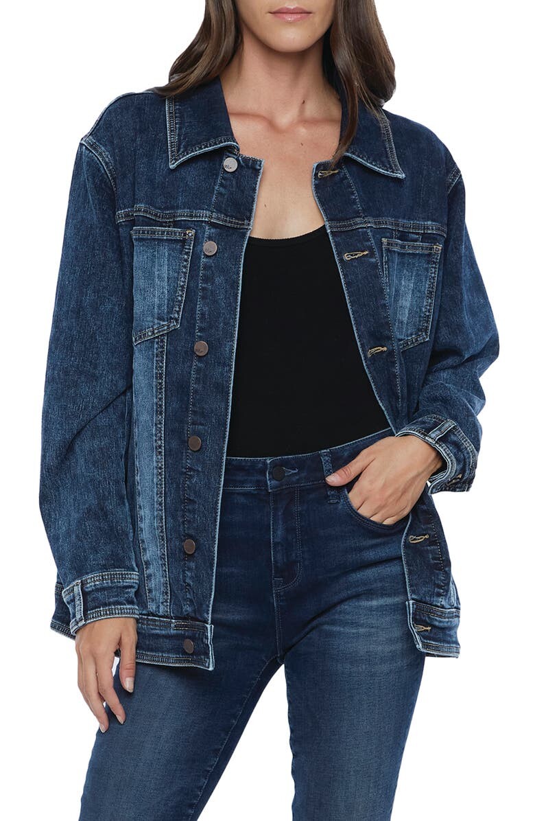 

Винтажная джинсовая куртка WASH LAB DENIM