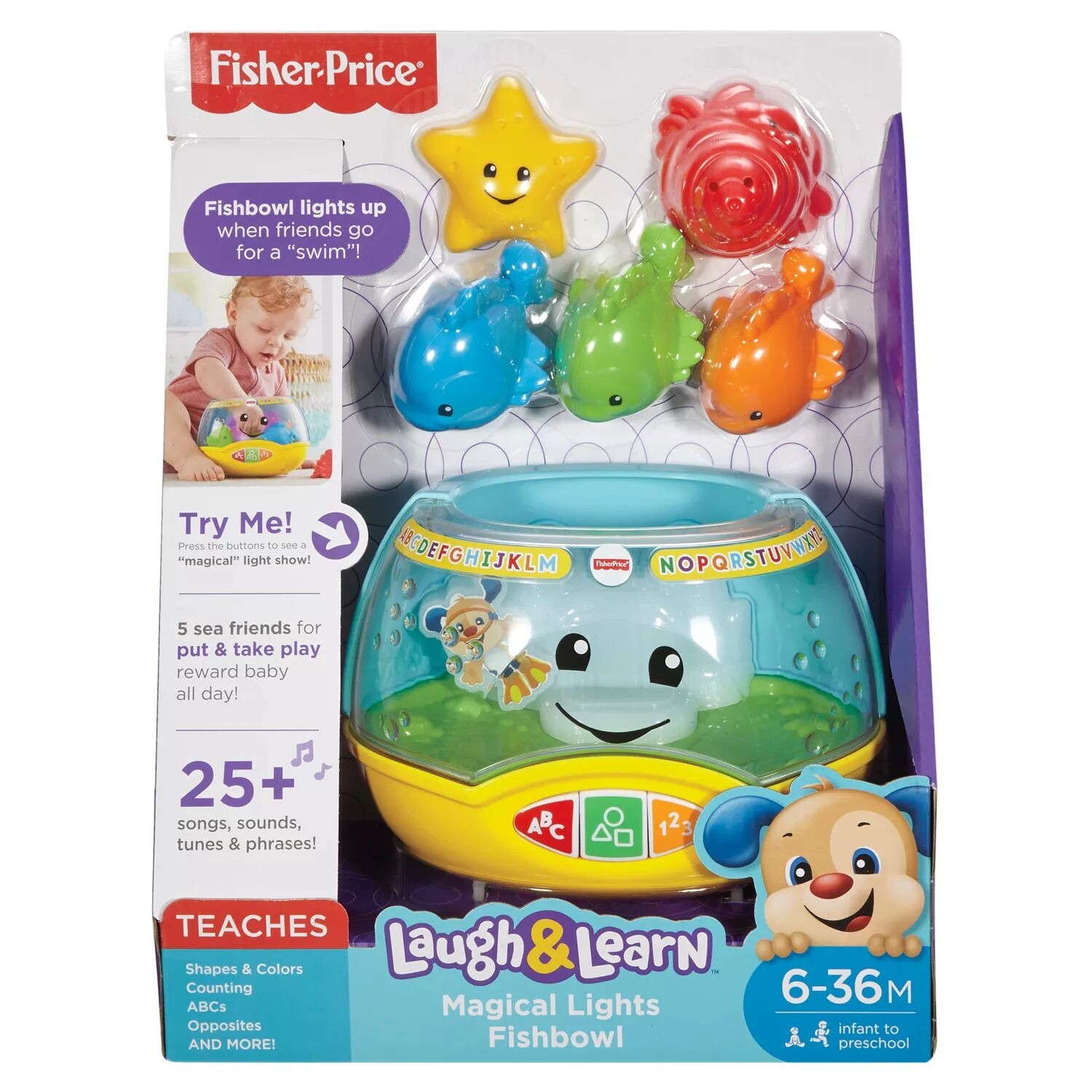 

Fisher-Price Волшебные фонари «Смейся и учись» Аквариум Fisher-Price