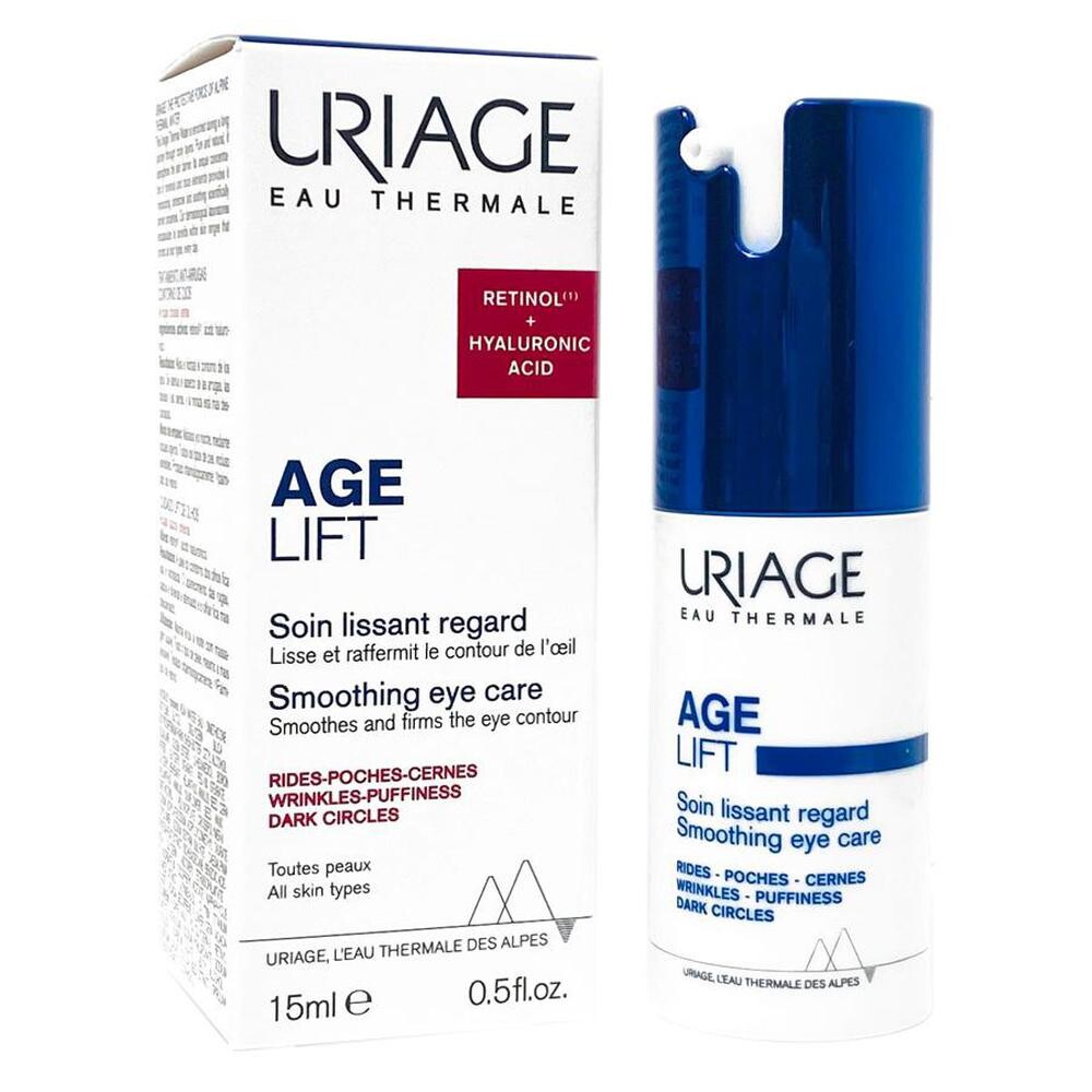 

Крем разглаживающий для контура глаз Uriage Age Lift Contorno Eyes, 15 мл