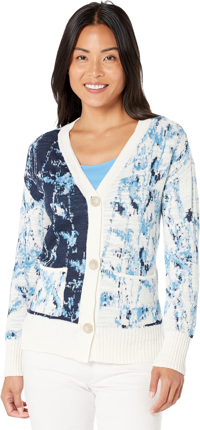 

Свитер Atlantic Pacific Cardigan NIC+ZOE, цвет Blue Multi