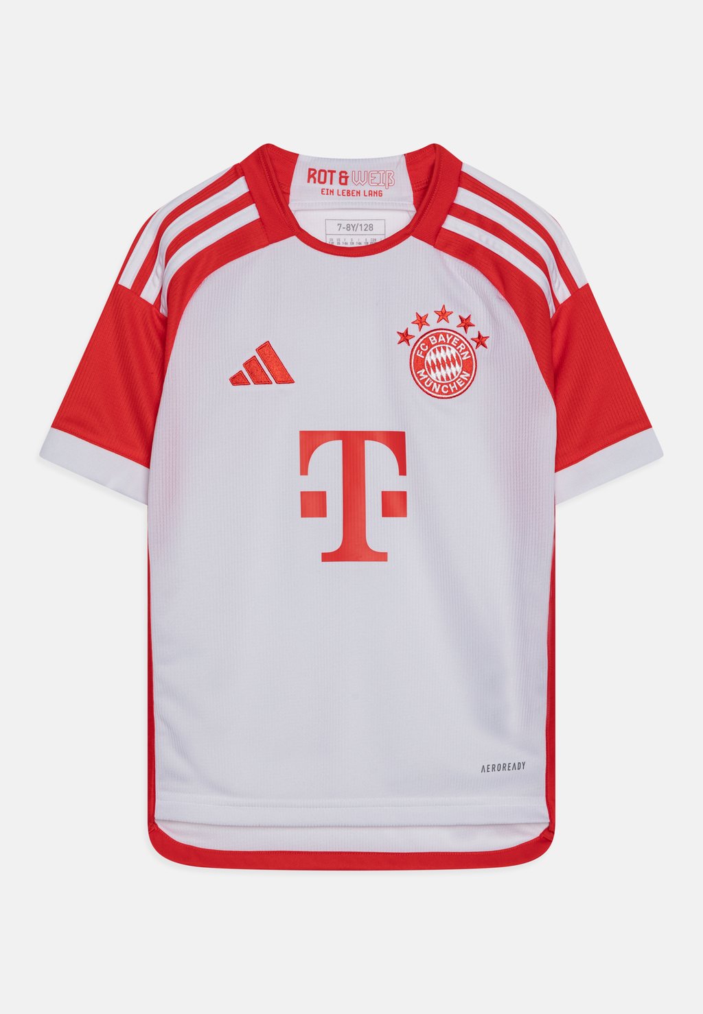 Команда Bayern München Home Adidas, цвет white/red