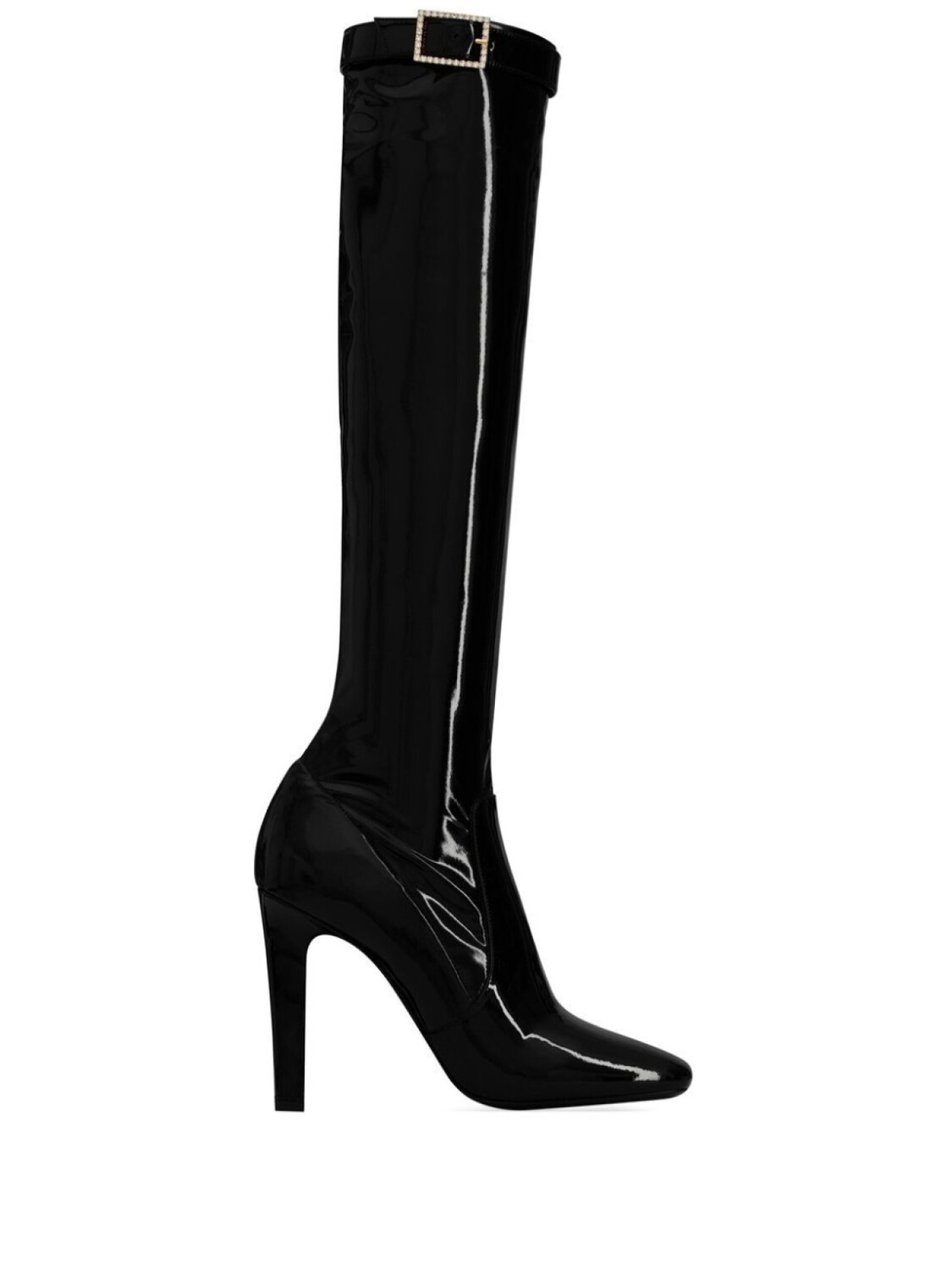 

Saint Laurent сапоги с заостренным носком, черный