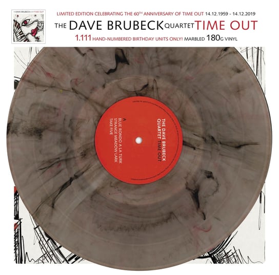 виниловая пластинка the dave brubeck quartet time out color lp Виниловая пластинка The Dave Brubeck Quartet - Time Out (цветной винил)