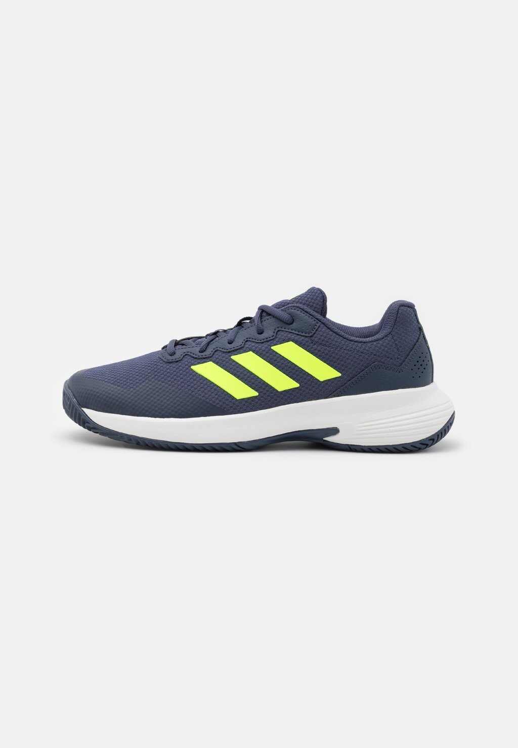 

Теннисные туфли Gamecourt 2 Adidas, цвет shadow navy/lucid lemon/core white